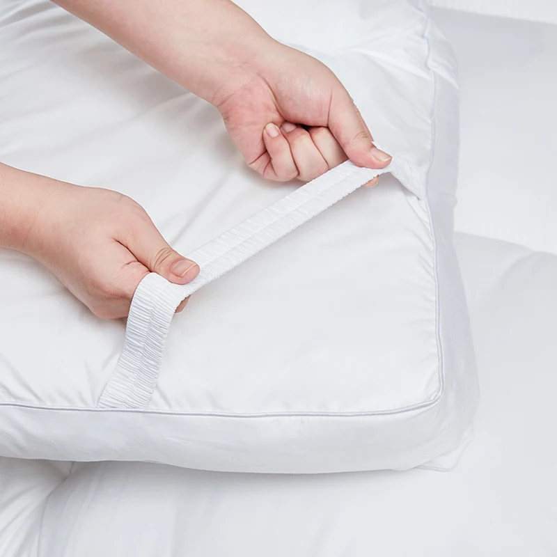 Hilton 10cm Five-star Hotel Down Mattress Topper Cushion Thickening Tatami Mattress Quilt Mattress Sleeping Pad Upholstered Mat