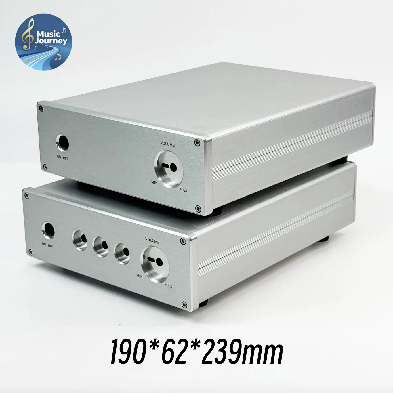 190*62*239mm Full Aluminum Chassis DIY Power Amplifier Case Preamp Decoder Enclosure HIFI Audio Aluminum Housing Shell