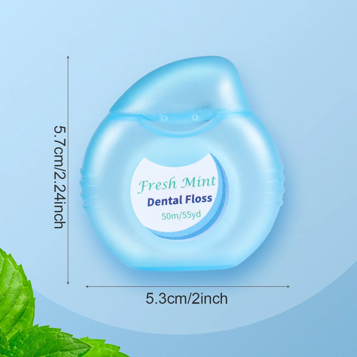 3個入り - ミントフロスロール - 多様なスタイルオプション - 口腔清掃用歯間フロスロール