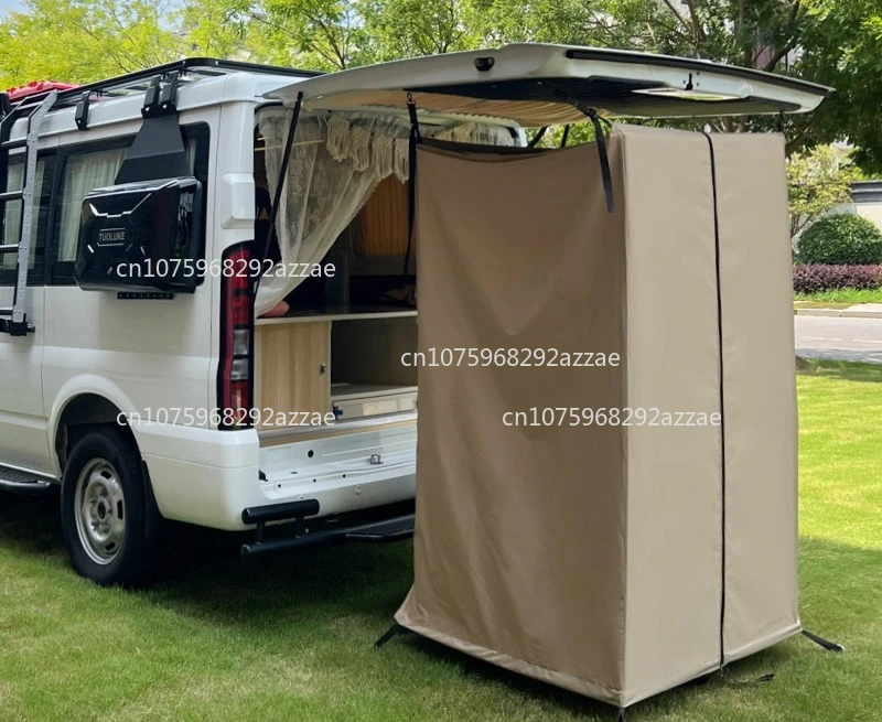 

Top-Opening Tailgate Shower Tent Car Camping Toilet Mobile Changing Room Dressing Room
