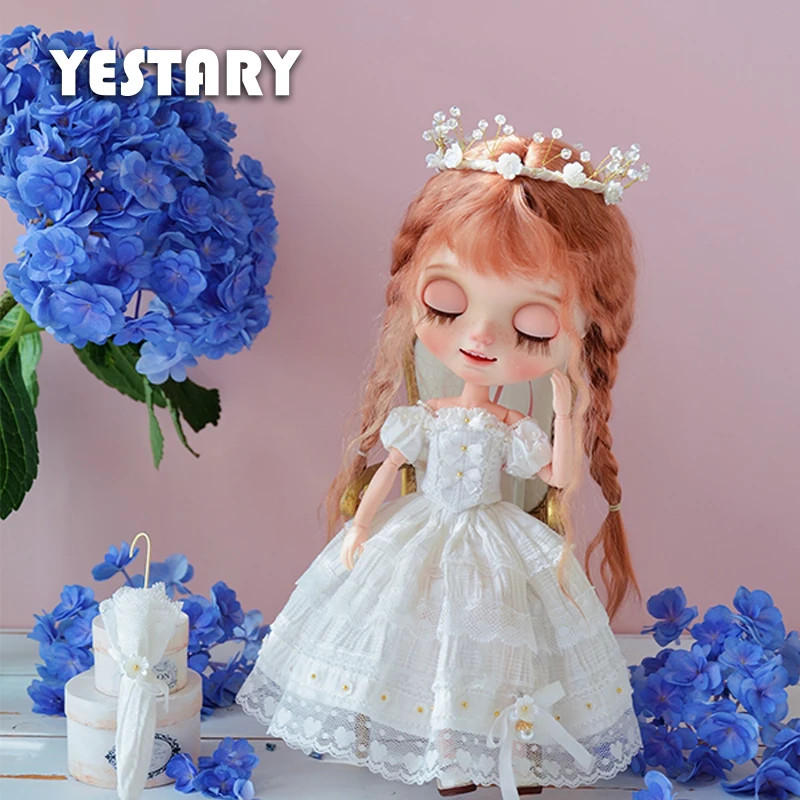 YESTARY Blythe Clothes DIY Material Pack BJD Doll Accessories Clothing For Obitsu 11 1/6 Ob24 1/4 Dolls Clothes DIY Toy For Girl