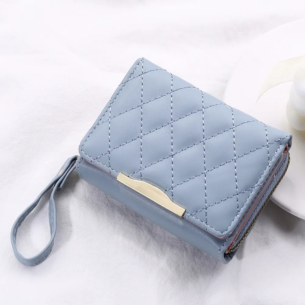 Fashion Items Short Wallets for Women Coin Purse Card Holder Wallet Woman Small Ladies Wallet Female Hasp Clutch Money Bag