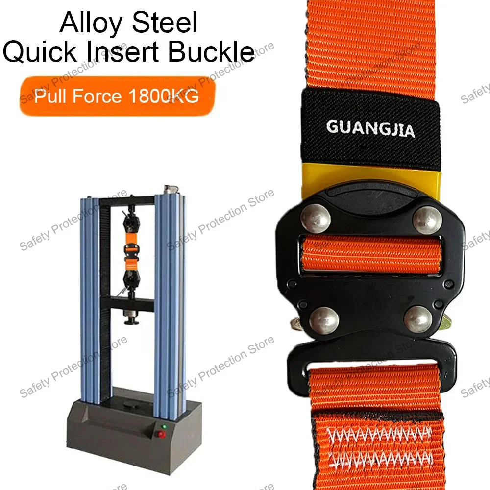 Five-point High Altitude Work Safety Harness Full Body Safety Belt  Outdoor Climbing Training Construction Protective Equipment