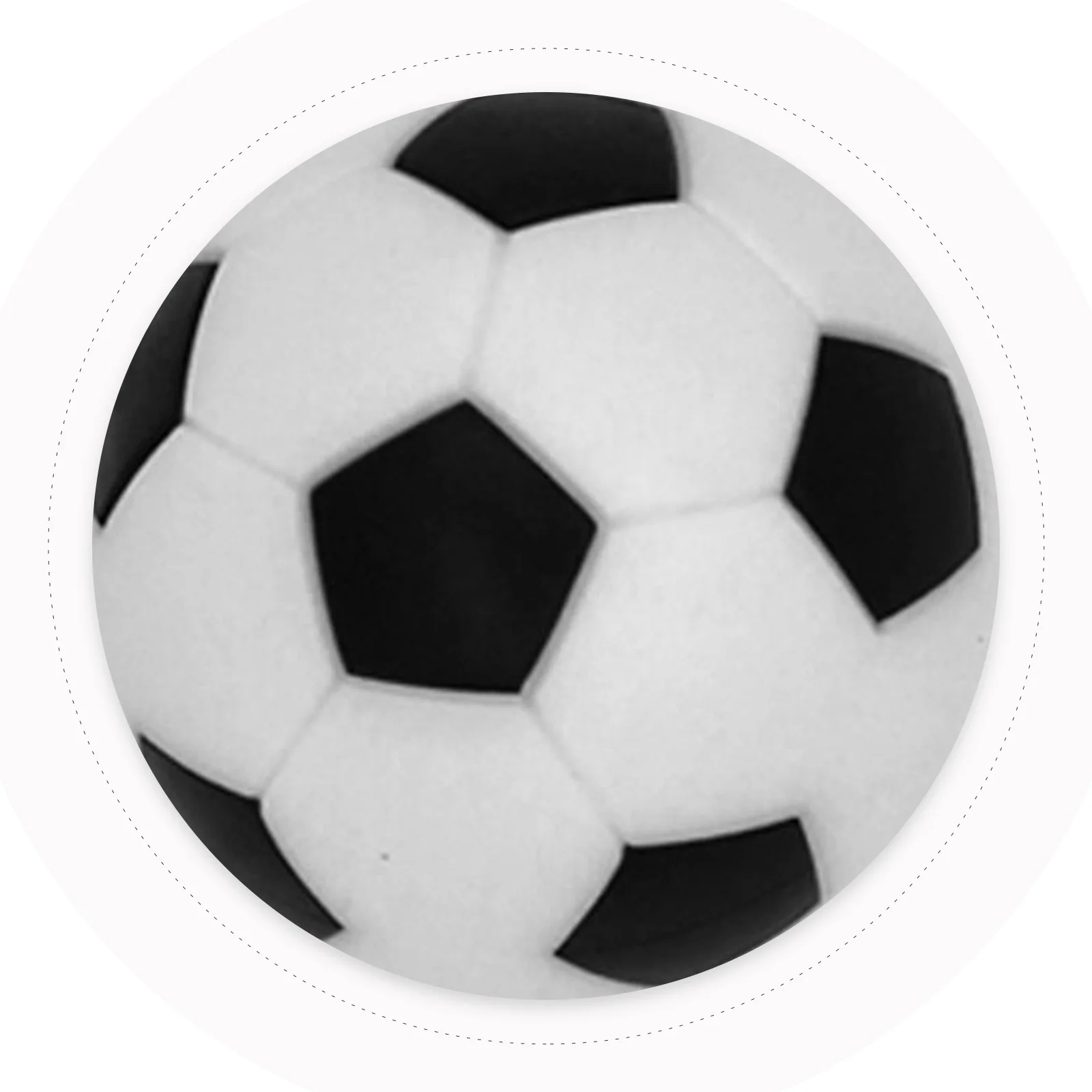 6Pcs Table Soccer Balls Mini Foosball Replacement Footballs Wear Resistant Table Soccer Game Accessories Foosball Ball
