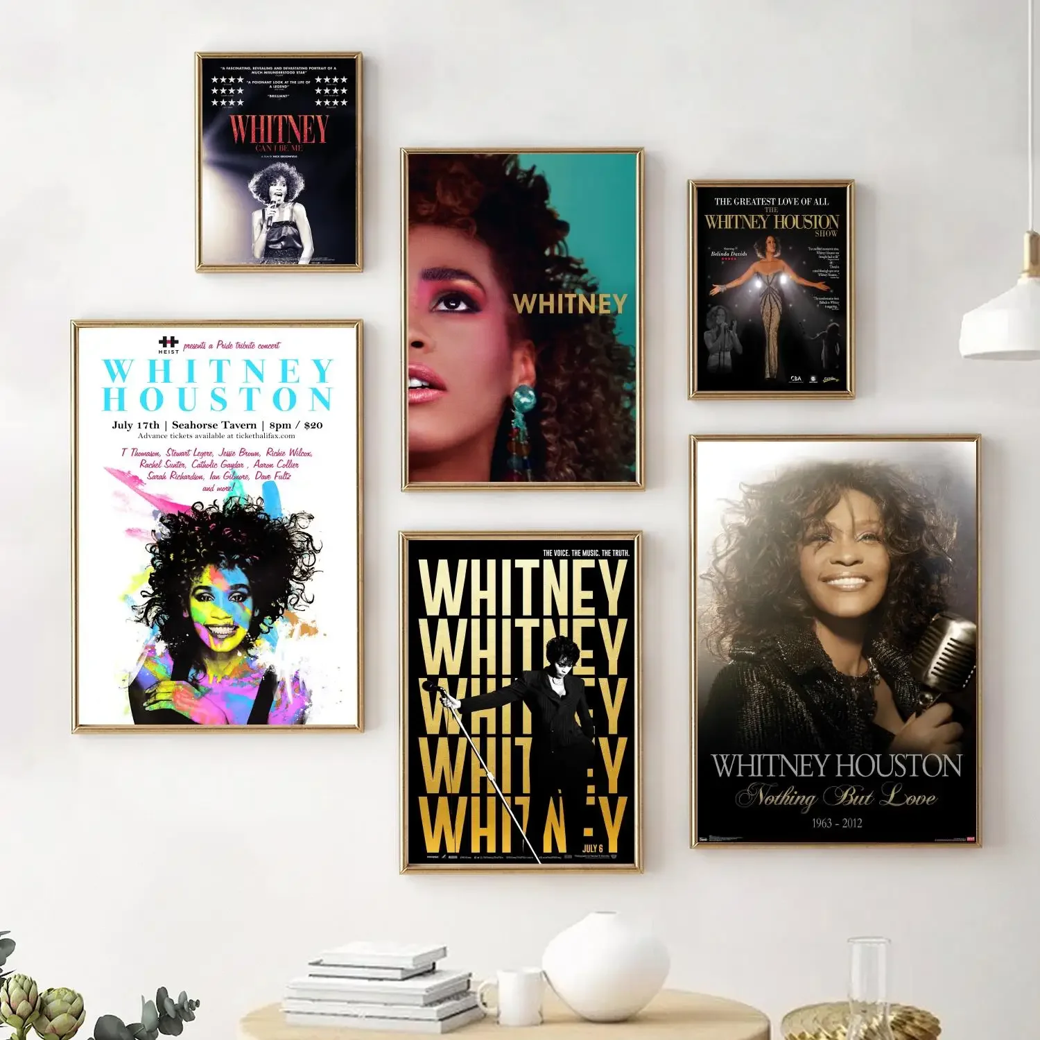 whitney Poster Decorative Painting Canvas Poster Wall Art Living Room Posters Bedroom Painting