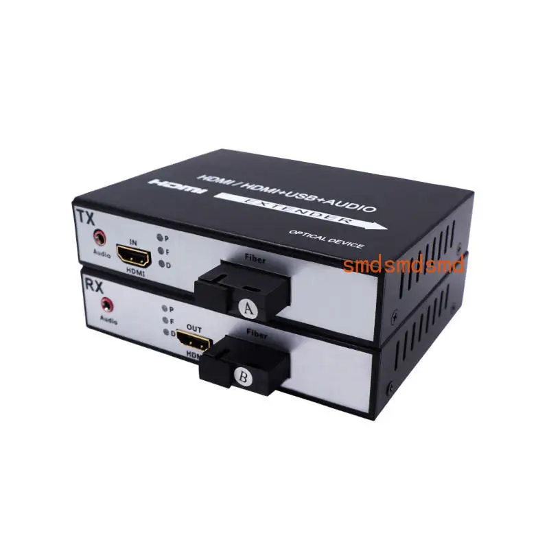 

1 pair HDMI to Optic Fiber Optical Transmitter and Receiver with Audio 20Km FiberTransceiver SC 1080p Fiber Optic Extender