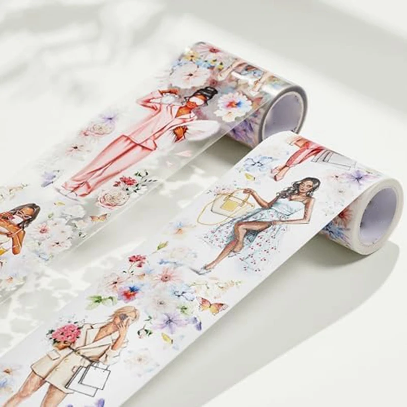 Limpar Single Roll Tape, desenhos originais, personagens, decorativos