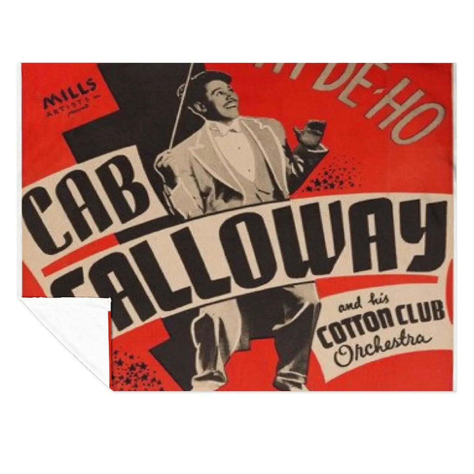 

HI-DI-HO Cab Calloway Throw Blanket Comforter Summer Giant Sofa Thins Blankets