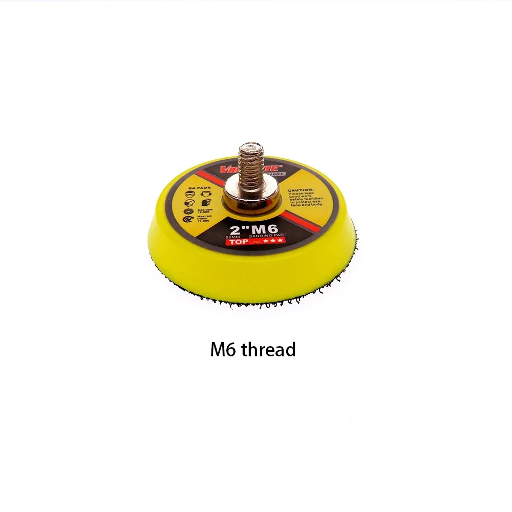 2 بوصة 50 مللي متر هوك وحلقة الرملي الوسادة 2 قطعة 3 مللي متر عرقوب أو M6 5/16 "-24 موضوع هوك وحلقة الرملي أقراص لملحقات دريمل