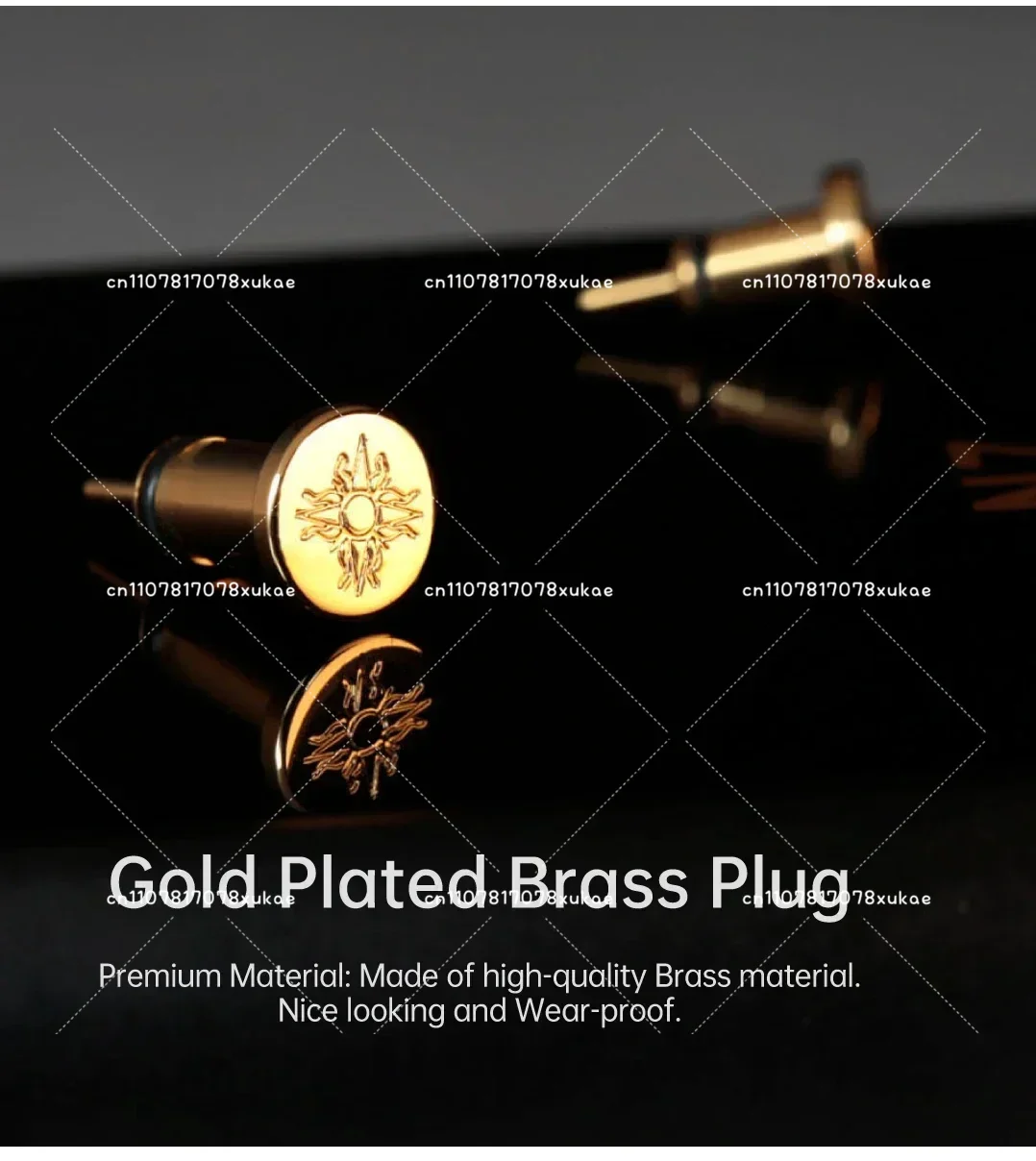 

P35A P44A Custom 3.5mm and 4.4mm Headphone Jack Dust Plug for Music Players N7 N8II N3PRO and Amplifiers RU6 C9