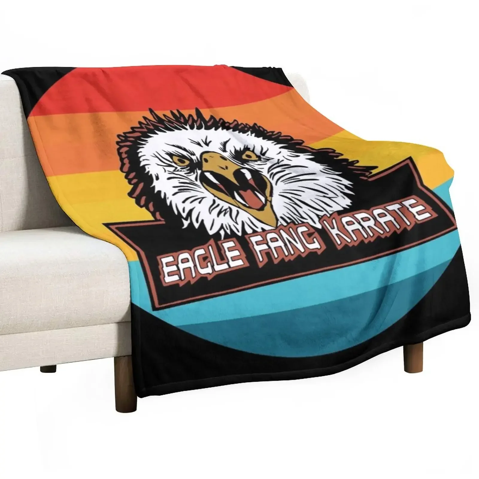 

Eagle Fang Karate Classic T-Shirt Throw Blanket Travel Quilt Blankets