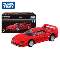 TAKARA TOMY 1:64 Black Box 31 F40 Ferrari Premium Alloy press miniature model, adult decoration,children's holiday birthday gift