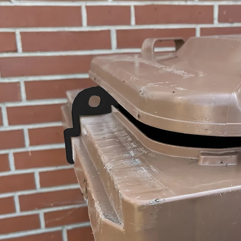 Picture 5: 1PCS Waste Bins Lid Support Bracket Trash Can Lid Support Bracket Garbage Bin Spacing Maintainer Garbage Bin Stand