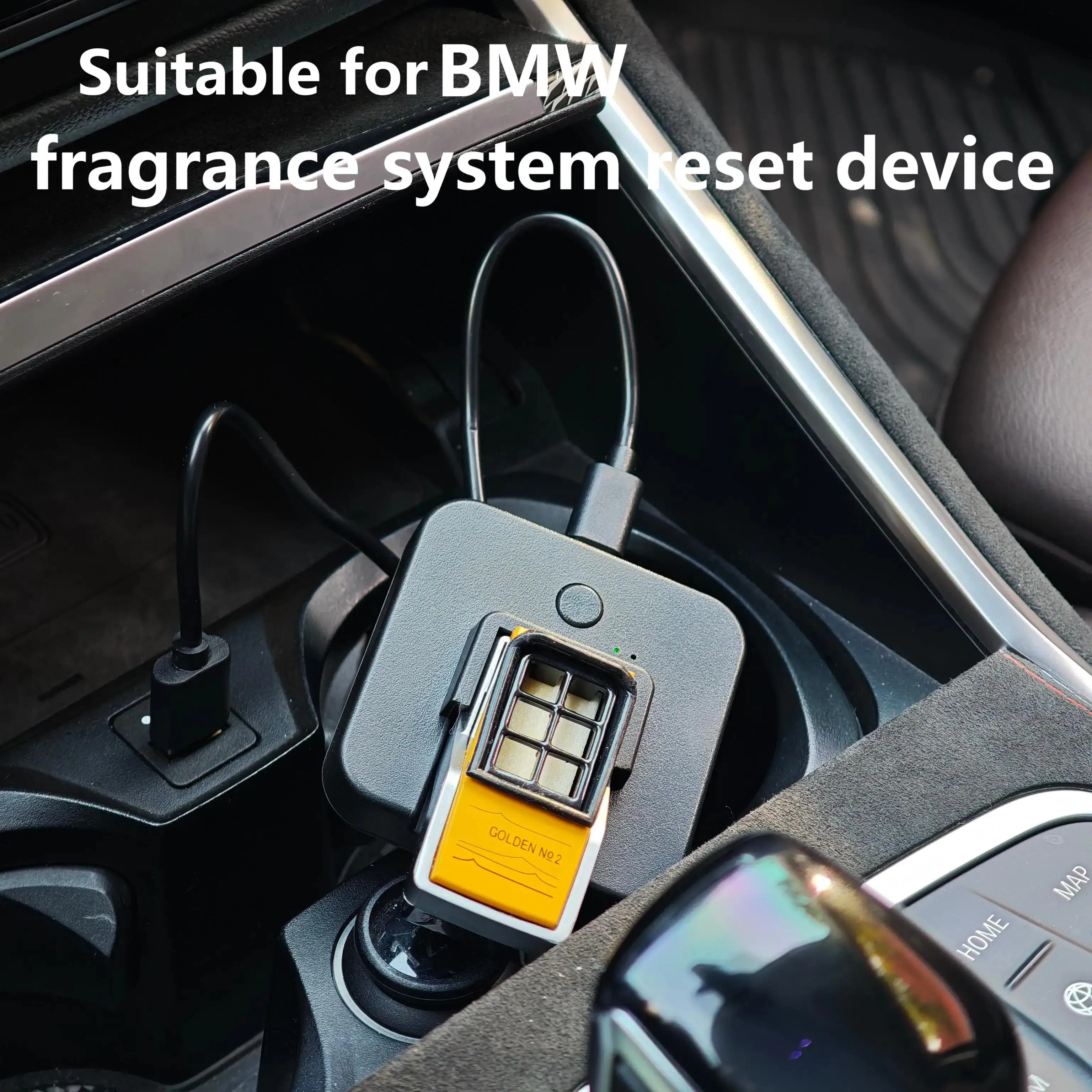 مناسبة لسلسلة Bmw الجديدة 234، سلسلة 567، جهاز إعادة تعيين العطور X3X4X5X6X7، سائل إعادة تعبئة بلسم عطر السيارة Bmw، وحدة إعادة ضبط نظام عطر العطور