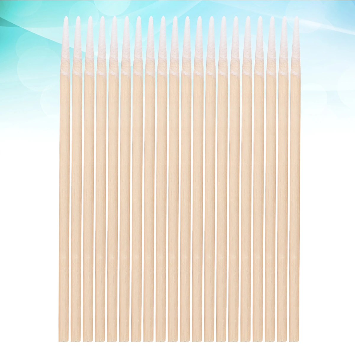 

300 Pcs Pointed Cotton Toothpick Single Head Swabs Stick Wooden Family Restaurant Accessories Travel Outdoor Clean Sanitation