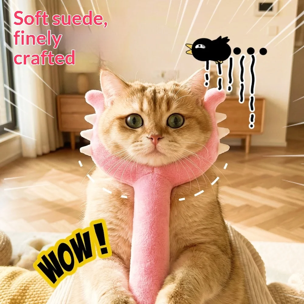 70cm Plush Cat Teaser Wand Funny Kids Catcher Plush Toy Cat Wand Soft Magic Wand Cat Training Tool Interactive Cat Dog Toy