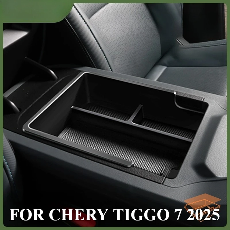 

FOR CHERY TIGGO 7 2025 Car Center Console Armrest Storage Box Car Organizer Stowing Container Interior Accessories