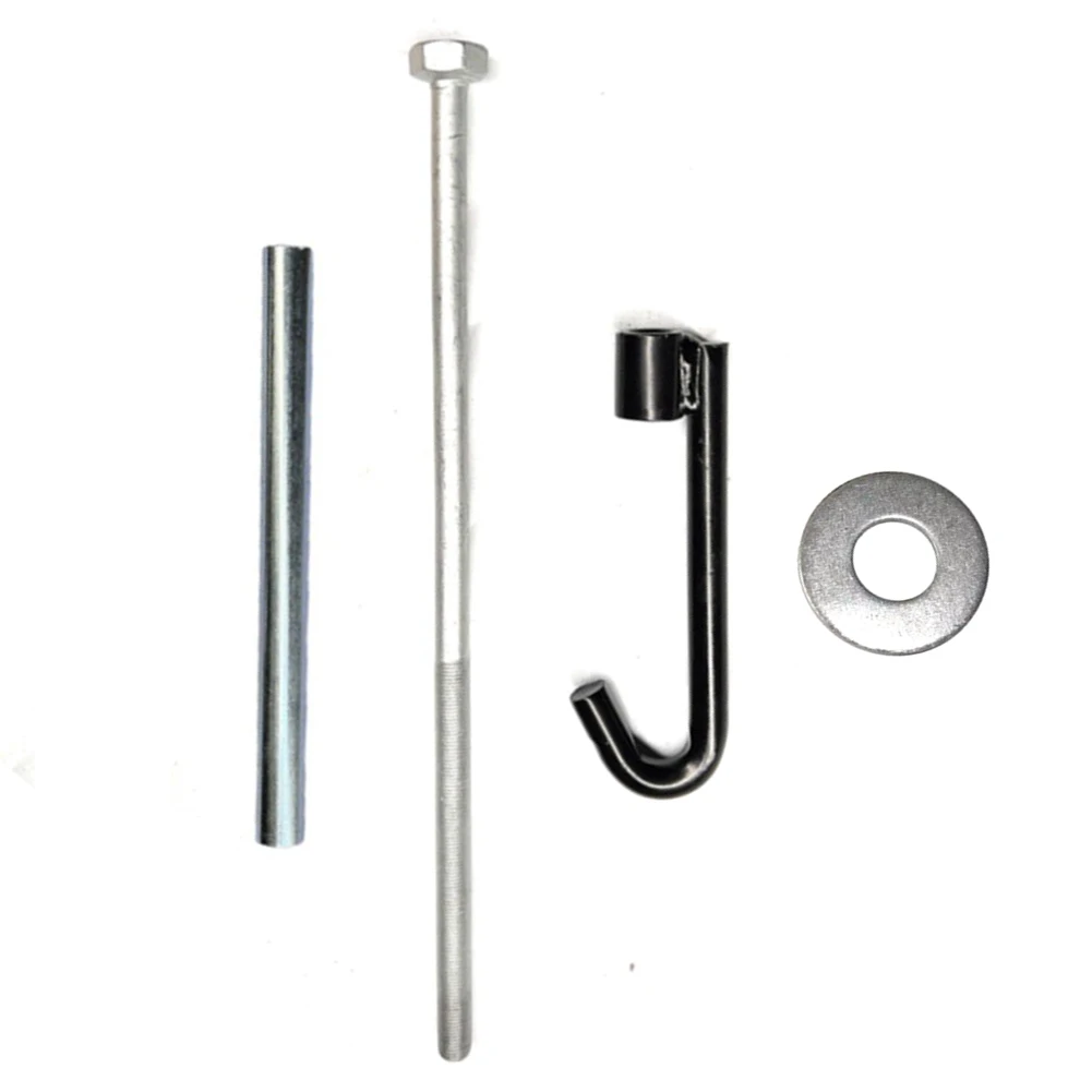 Spare Tire Bracket Bolt Hook Kit for Outlander 2013 2021 Metal Material Silver/Black Easy Replacement Installation