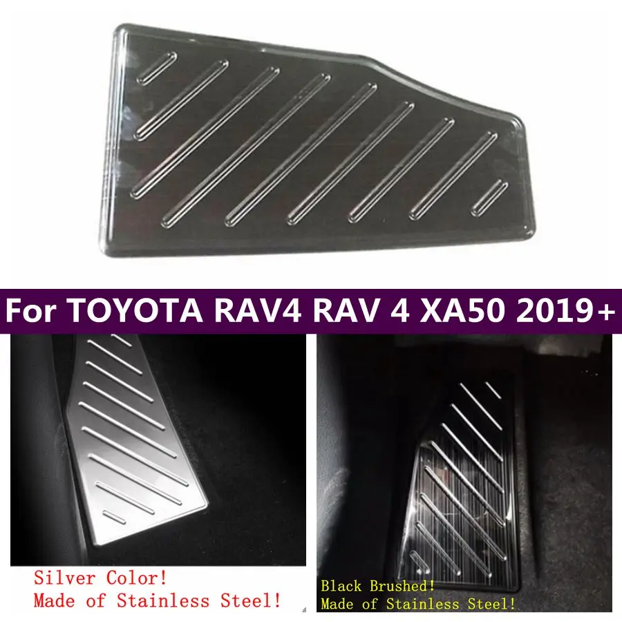 

Left Foot Rest Footrest Pedal Protector Decor Panel Cover Trim Fit For TOYOTA RAV4 RAV 4 XA50 2019 - 2024 Auto Accessories