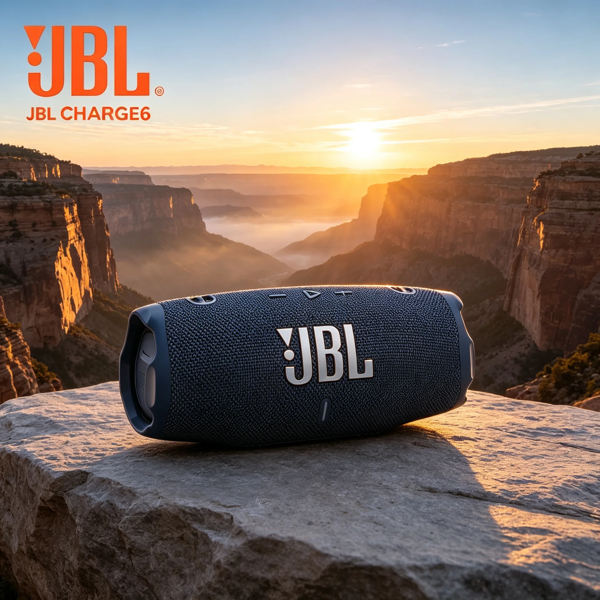 Anker Speaker Soundcore Boom 2 - JBL CHARGE6 Outdoor Bluetooth Speaker, Built-in