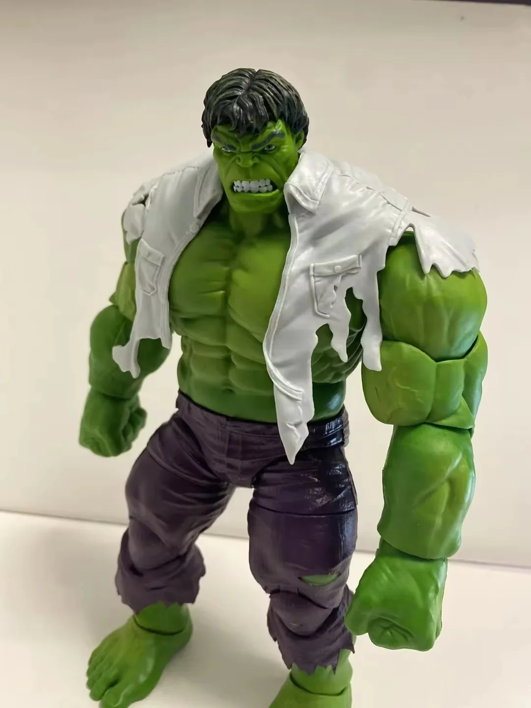 Marvel Legends Anime Figure 80th Anniversary Hulk Wolverin Model Handmade Collectibles Children'S Birthday Toy Gifts