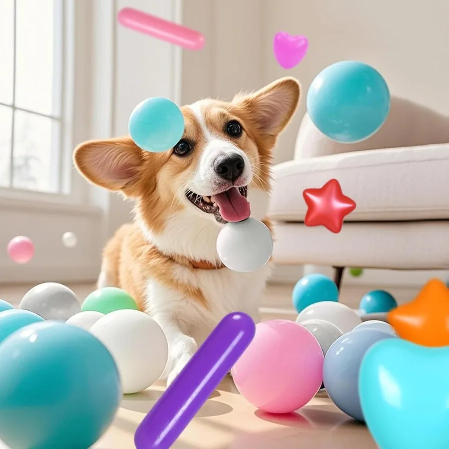 150 boules pour fosses à balles, piscine pour bébés, tout-petits, sans phtalate, anti-écrasement, jouets en plastique, jouets d'eau pour avec Stora