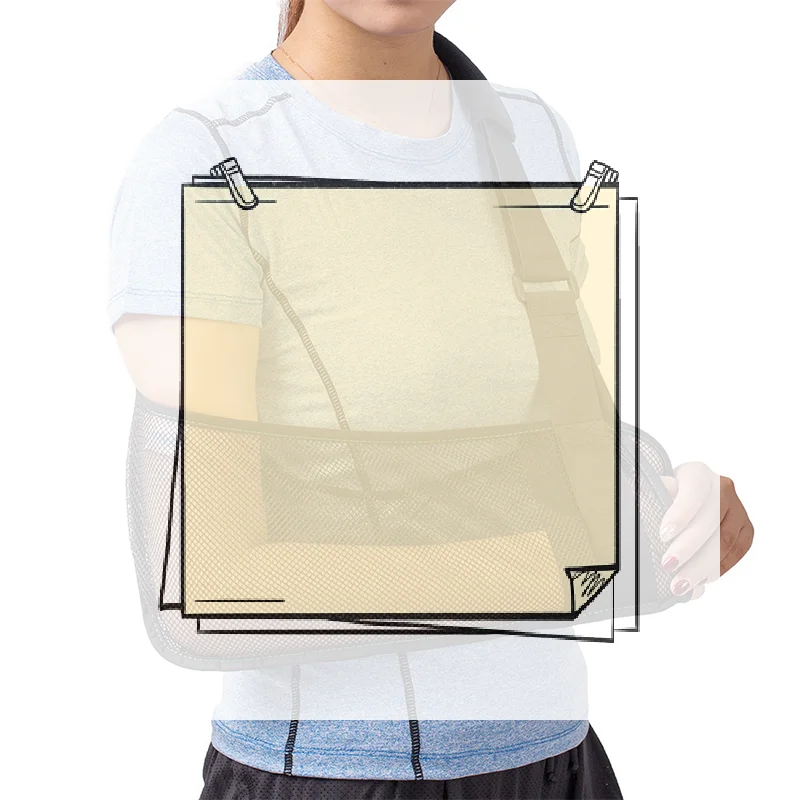 

Adjustable Breathable Arm Sling Universal Support Shoulder Strap Brace Immobilizer Wrist Elbow Forearm Support Brace Straps