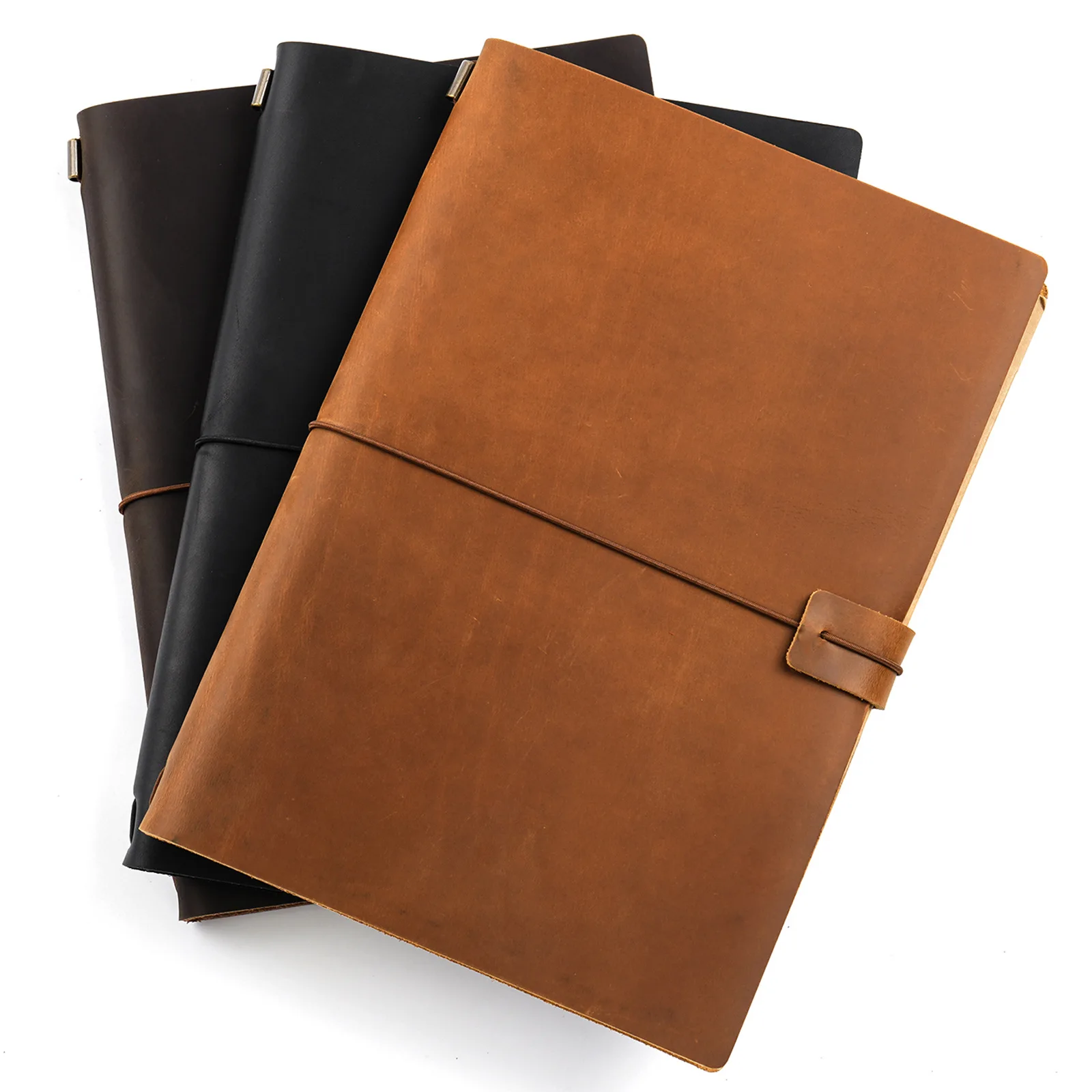 b5-vintage-tn-traveler's-notebook-top-grain-leather-handmade-refillable-journal-personalized-diary-26118525cm-650g