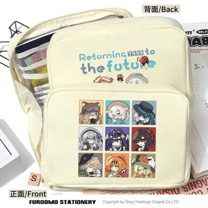 

Reverse:1999 Pencil Storage Stationery Holder Bag Children Pen Case Students School Supplies Anime Ga