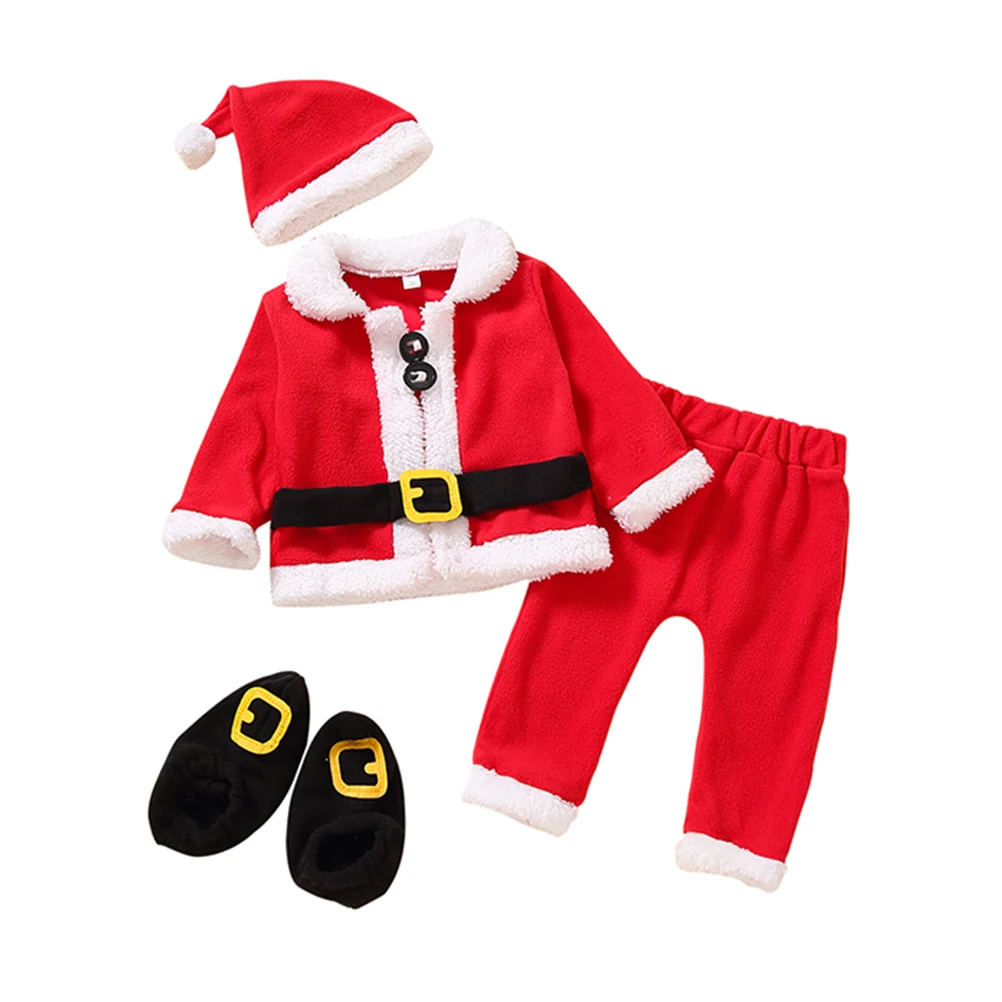 

Clothes Christmas 's Set Santa Claus Xmas Gift for Conjoined Festival
