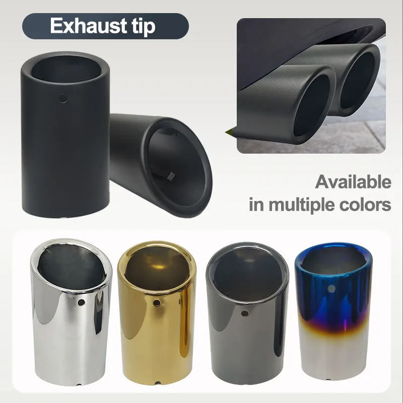 

For Audi A1/A3/A4L/Q5 stainless steel muffler tailpipe,for Volkswagen Passat Tiguan CC exhaust pipe sleeve