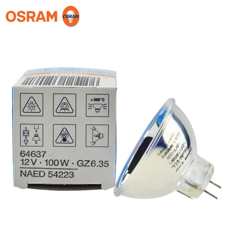 Слайдовый проектор для Osram 64637 12V100W, Биохимический инструмент, эндоскоп, микроскоп, инструмент, лампочка