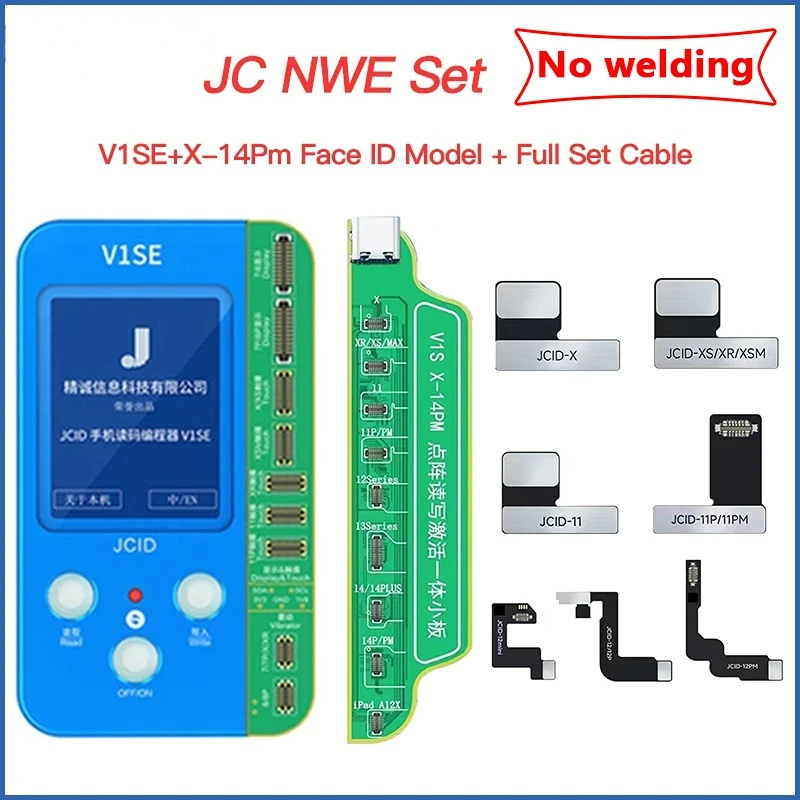 JC Tag-on Flex Cable Face ID Non-removal Repair FPC for IPhone X XR XS 11 12 13 PRO MAX Mini Dot Matrix Repair Programing