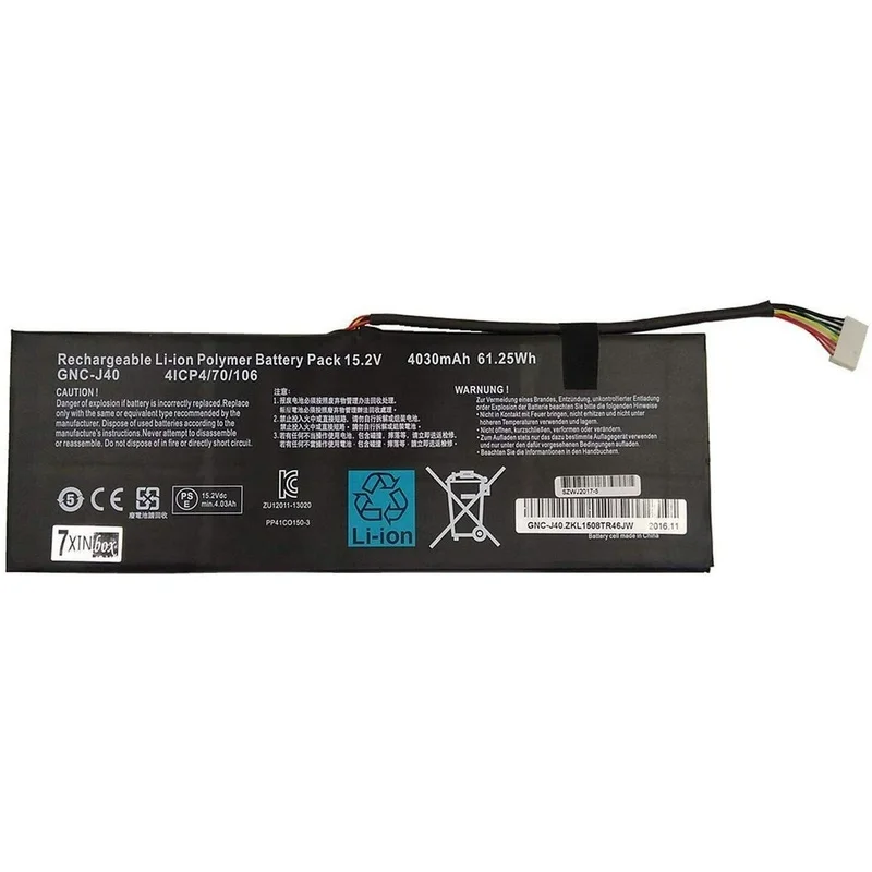 Authentic GNC-J40 916TA013F Battery Applicable Gigabyte P34G V2 P34 V3 V4 P34K