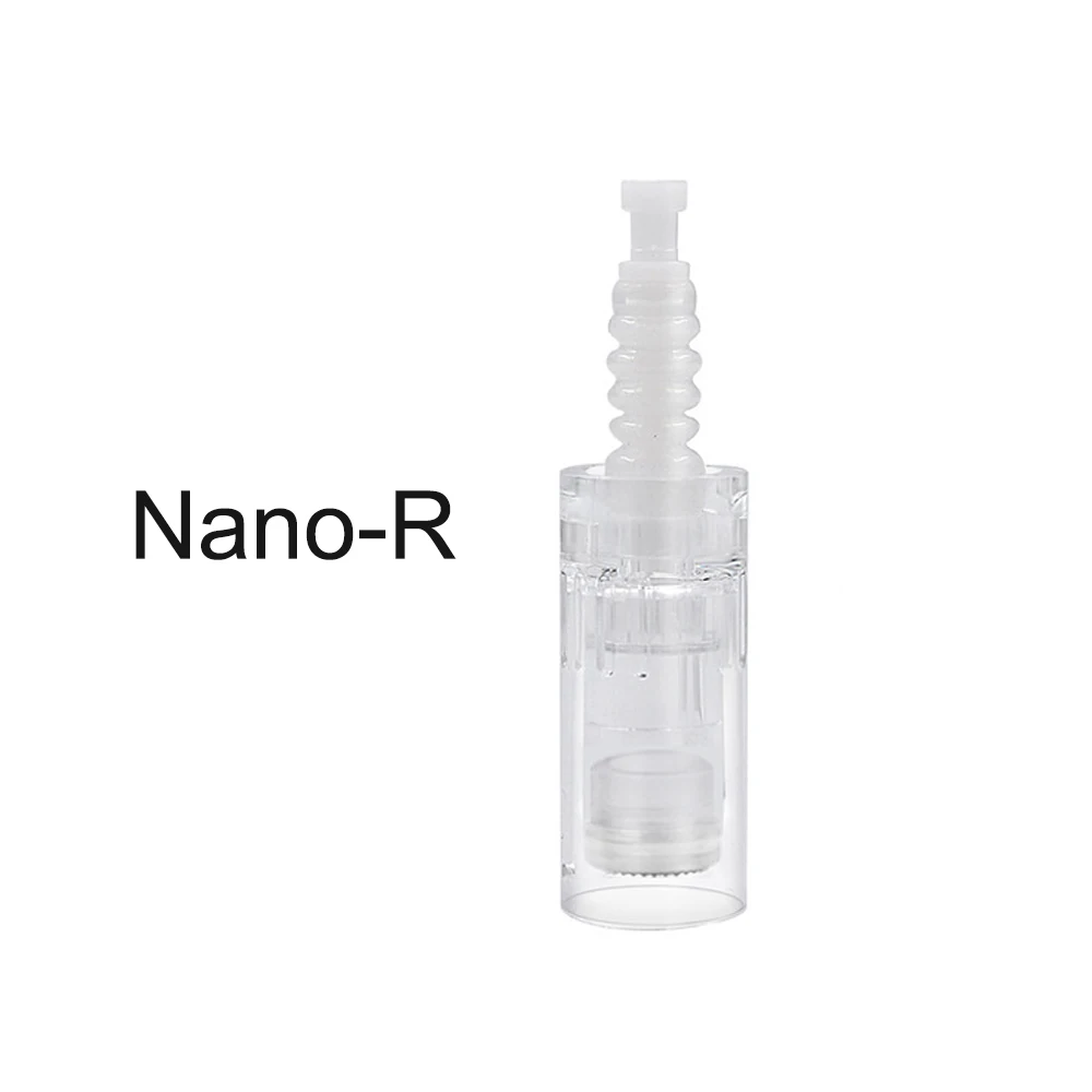 10pcs 12/36pin Dermapen Nano Needles Microneedling Bayonet Tattoo Cartridge Needle Tip For DERMA PEN N2 N5 M7 Meso Machine