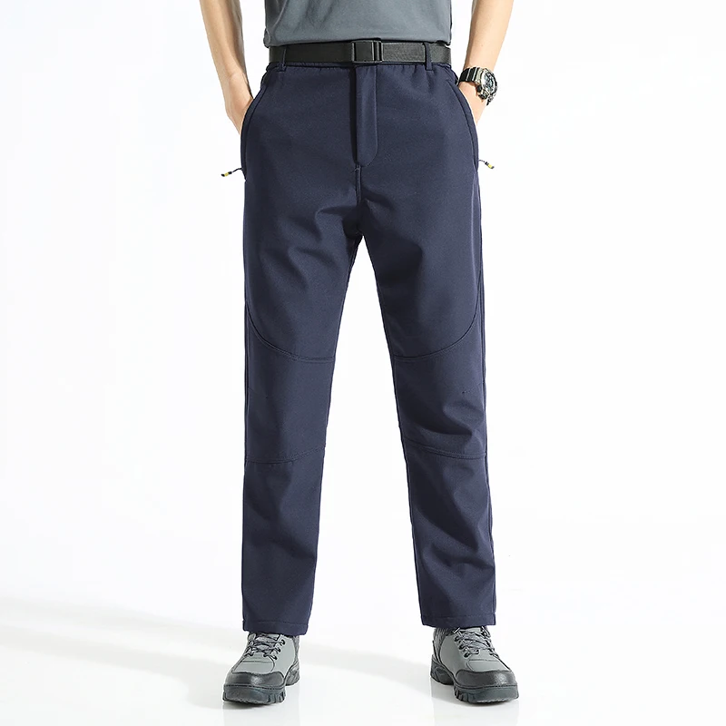 

Spring Men's Camping Hiking Pants Elastic Tactical Work Pants Outdoor Sports Mountaineering Hunting Travel Pants