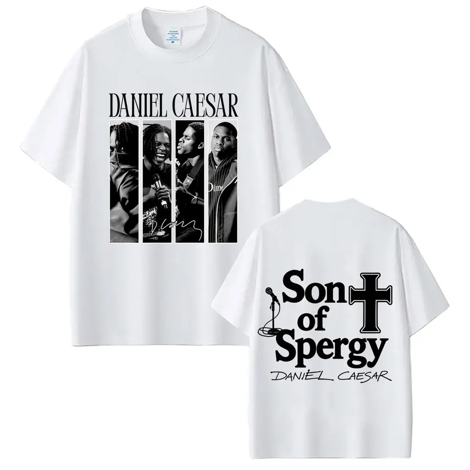 Daniel Caesar Son of Spergy Tour 2026 Graphic T Shirts Men Women