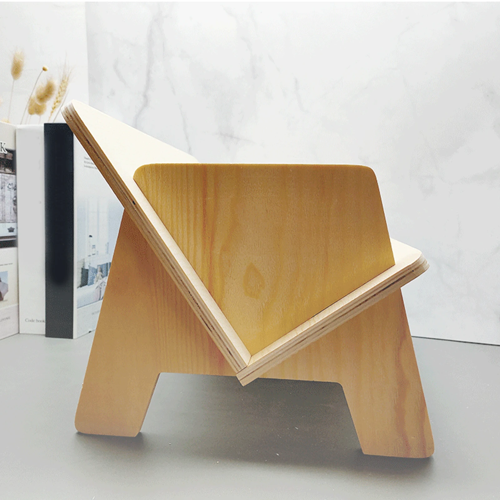 

Wooden Desktop ganizer Desk Storage Shelf Stationery Rack Bedroom Holder Sundries Display St Practical Use Stable Structure