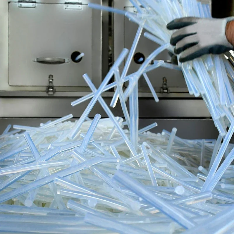 Barras de pegamento de 7/11mm para pistola de pegamento pequeña, barra adhesiva, barras de pegamento de fusión de temperatura caliente, recambios, reparación de productos artesanales