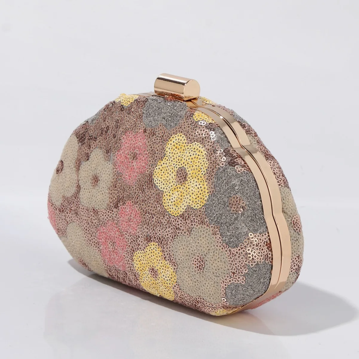 Embroidery Sequined Dinner Bag Trendy Versatile Simple Messenger Light Luxury High-end Clutch Bag Pochette Elegante Da Cerimonia