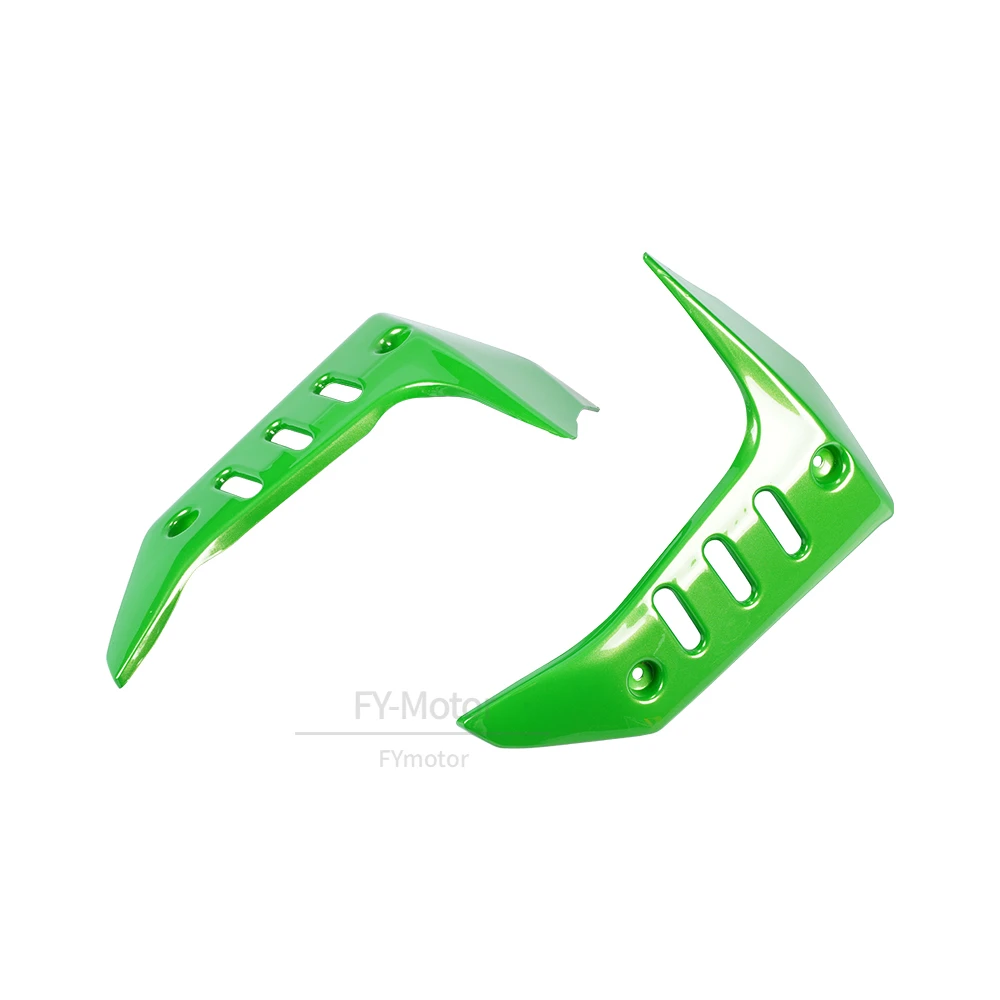 Motorcycle ABS Plastic Fairing Radiator Side Panel Cover Cowl Protector Fit For Kawasaki Z 750 Z750 2004 2005 2006 2007