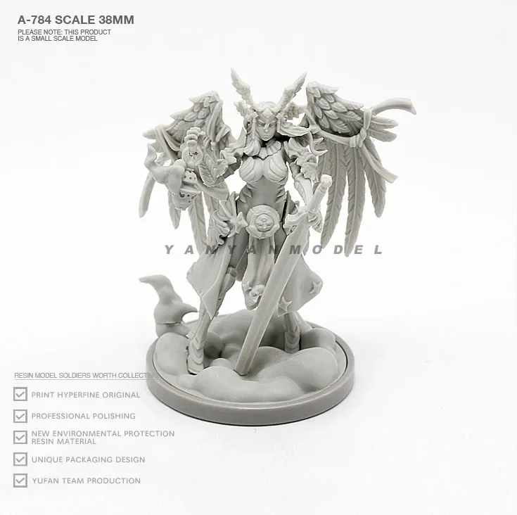 

38mm Resin model kit self-assembly and coloring A-784