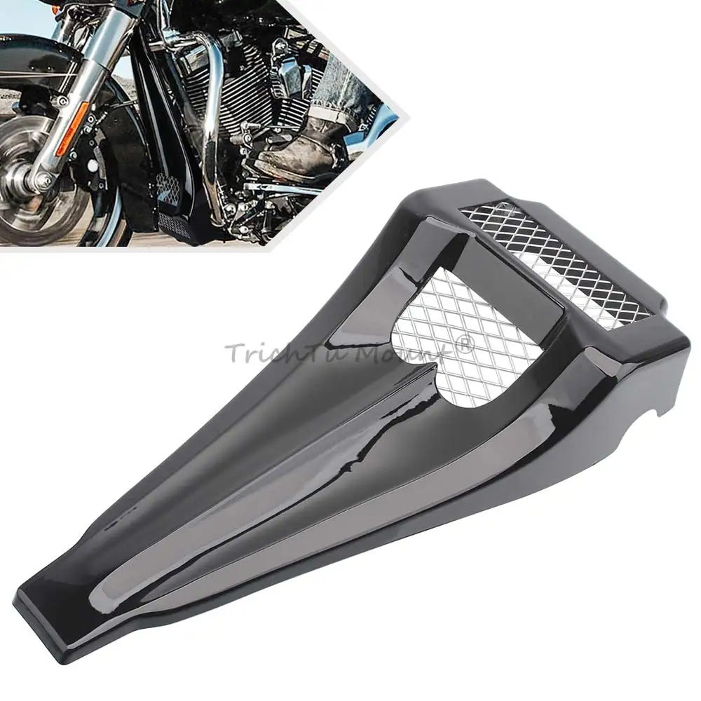 

Front Chin Fairing Spoiler Motorcycle Accessories Lower Radiator Cover For Harley Road King Electra Street Road Glide 1997-2013