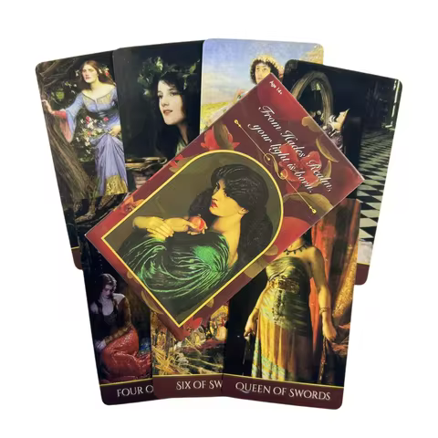 Tarot of Persephones Garden Cards A 78 Deck Oracle English Tarot Cards Visions Divination Edition Borad Playing Games