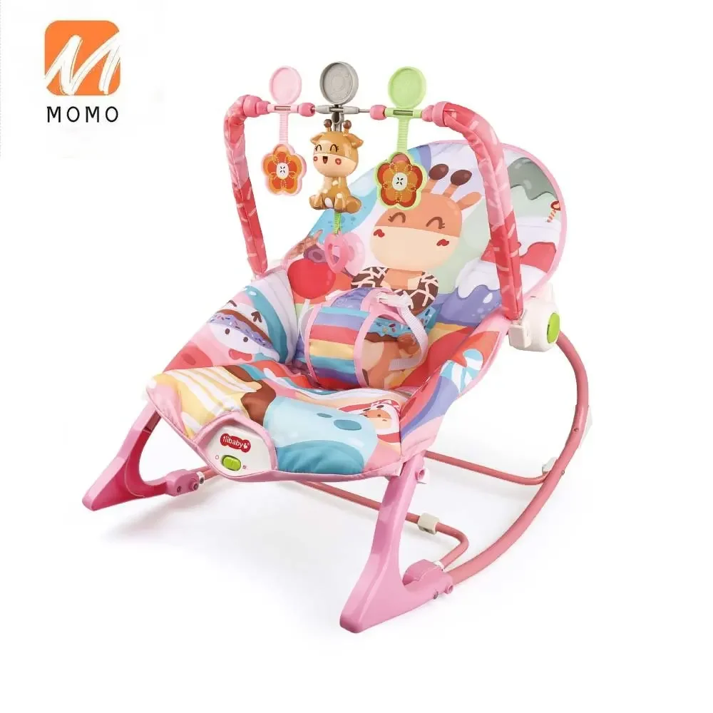 Imagem -05 - Multifuncional Baby Rocking Chair Swing Eletrônico Confortável Dormindo Bouncer