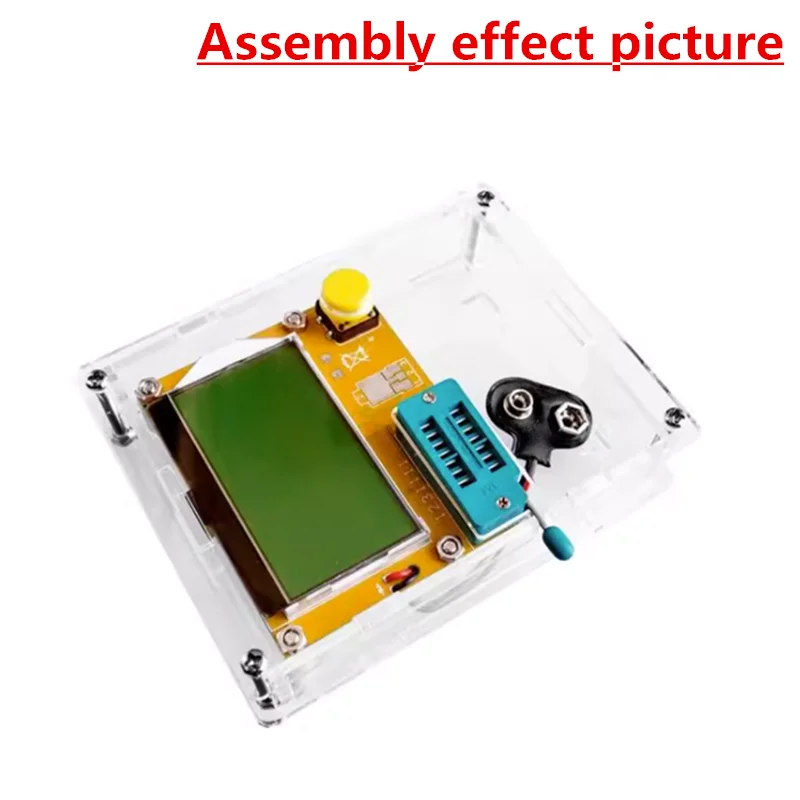 Medidor ESR de LCR-T4, probador de transistores, diodo, triodo, capacitancia Mos Mega328