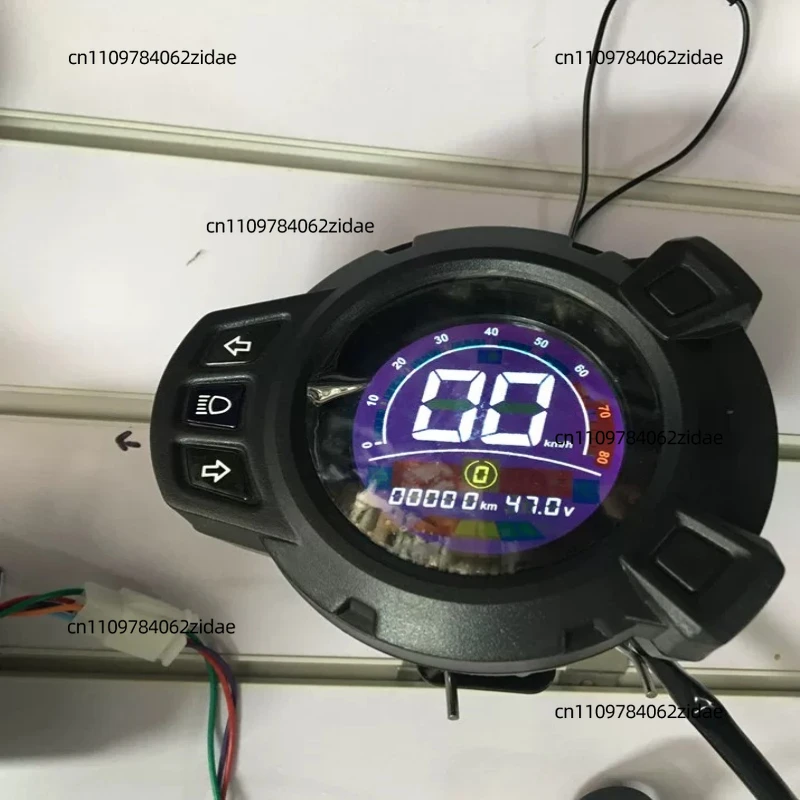 Tablero Digital LCD de 72V 144V, Velocímetro para Scooter Eléctrico, Repuestos de Modificación para BWS Bobcat City Iron Man