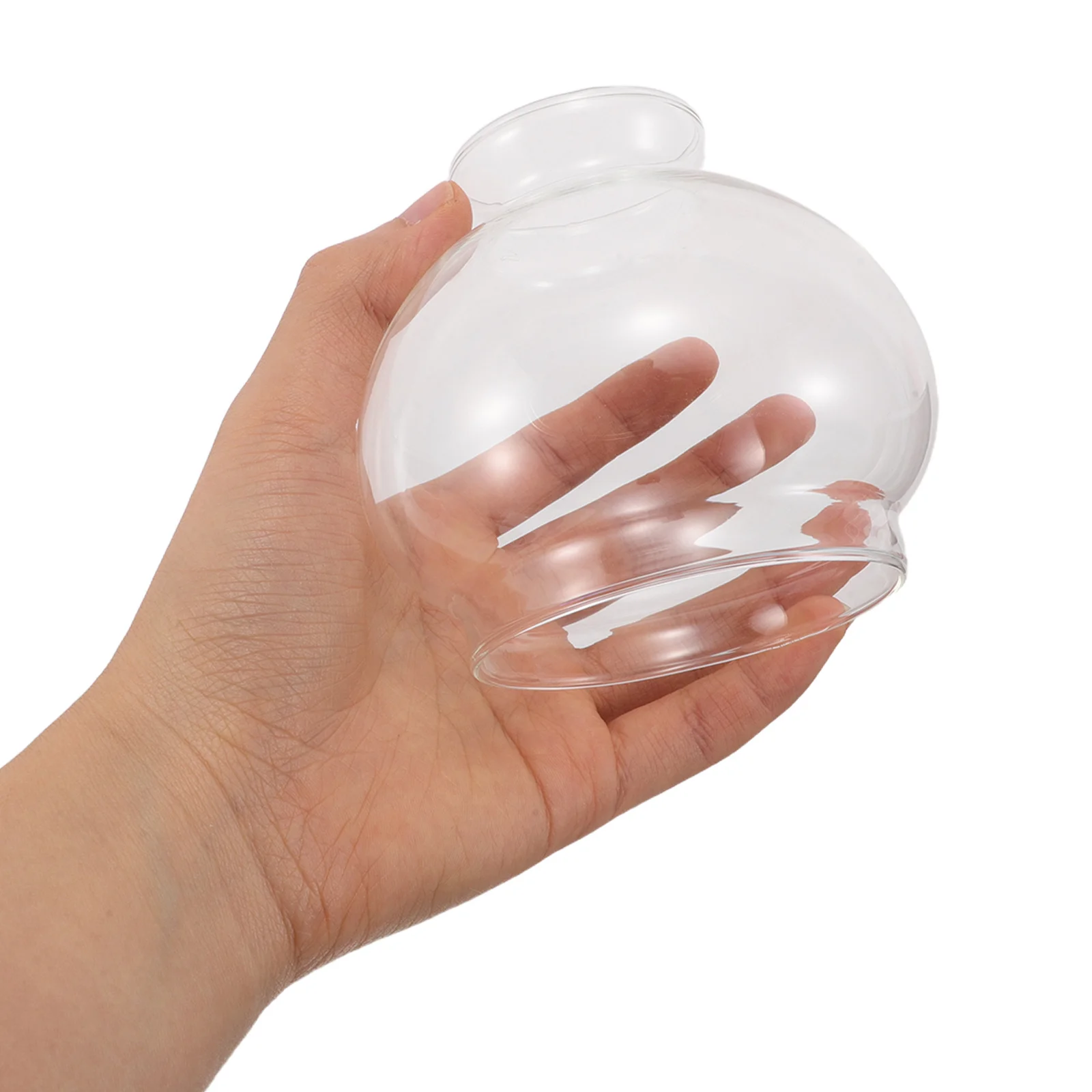 

Clear Oil Lamp Shade 10 Inch Diameter Glass Cover for Table Lamps Design Home Decoration Light Fixture