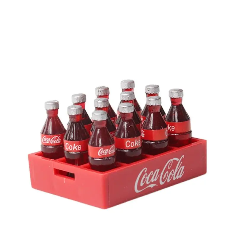 

RC Mini Coke Bottle & Tray Decoration Accessory Tools For 1/10 RC Crawler Car Axial SCX10 TRAXXAS TRX4 RC4WD D90 TF2 Tamiya CC01