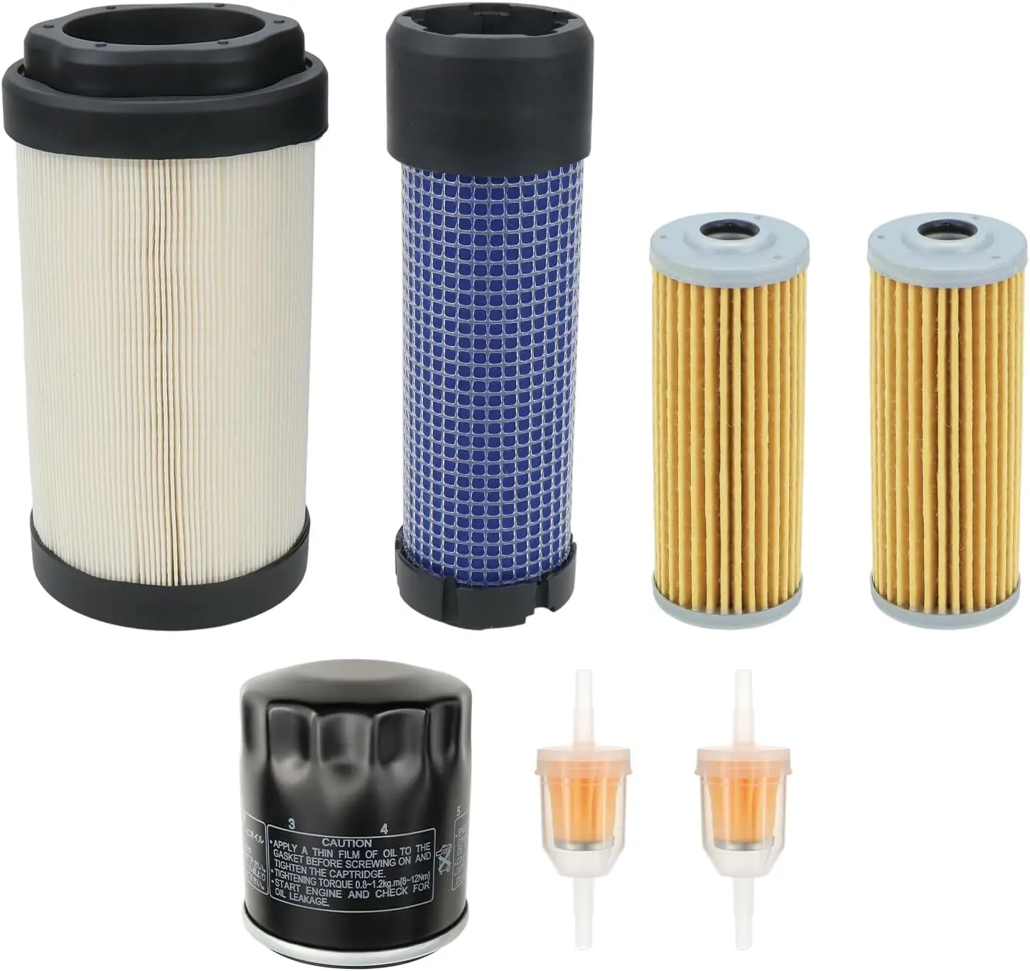 LVU34503 LVU34504 Filter Tune Up Kit Maintenance Service Kit for John Deere 1025R 1023E 1026R 2025R 2026R Replaces AM116304 MIU8